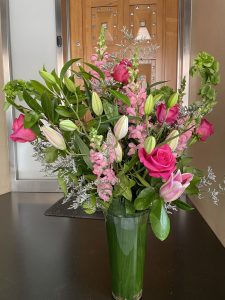 Entrance Table Flowers