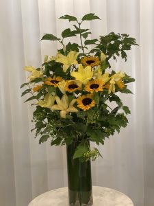 Entrance Table Flowers