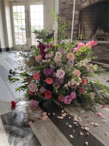 Wedding Aisle Flowers