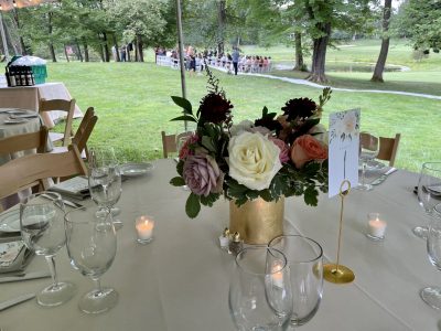 reception centerpiece wedding flowers