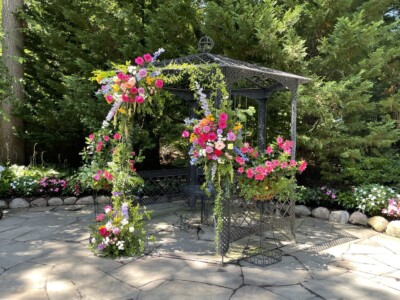 Wedding Arch Flowers English Manor