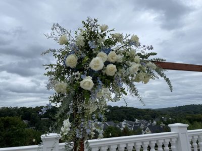 Wedding Arch Flowers Trump National Golf Club Westchester
