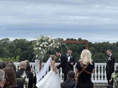 Wedding Arch Flowers Trump National Golf Club Westchester