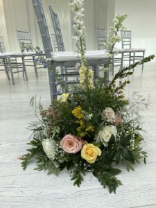 Wedding Aisle Flowers Crystal Plaza