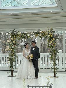Wedding Arch Flowers Crystal Plaza
