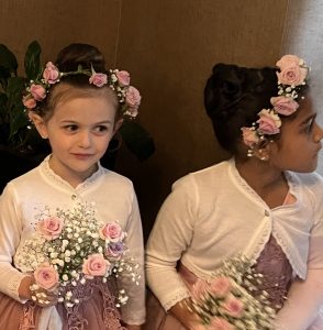 Girls Flower Crown Headband