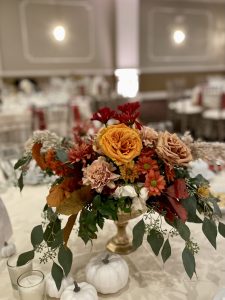 reception centerpiece wedding flowers