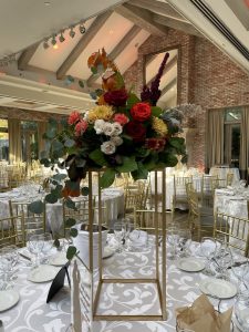 reception centerpiece wedding flowers