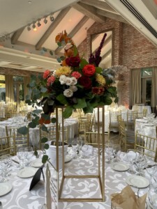 reception centerpiece wedding flowers