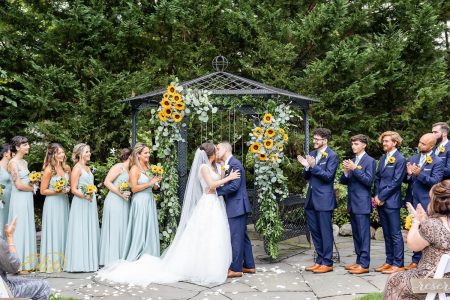 Wedding Arch Flowers English Manor