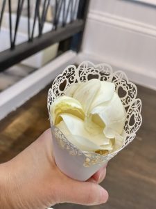 Rose Petals in Cone