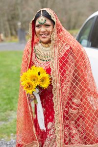 Sun Flower bouquet wedding flower Full Moon Resort
