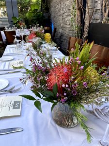 wedding centerpiece flowers J House