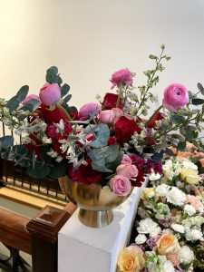 reception centerpiece wedding flowers