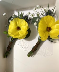 floral boutonniere