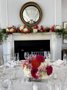 reception flowers Manursing Island