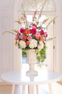 welcome entrance flowersManursing Island