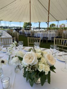 reception centerpiece wedding flowers