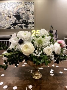 reception centerpiece wedding flowers J House